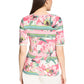 Rose Striped Top