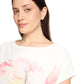 Floral Motif T-Shirt