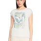t-shirt with green print
