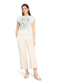 Rhinestone Detail T-Shirt