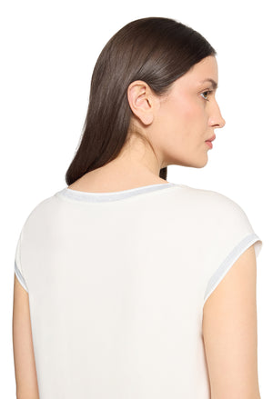 Rhinestone Detail T-Shirt