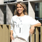 Metallic Detail Knit Top