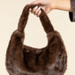 Faux Fur Shoulder Bag