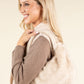 Faux Fur Shoulder Bag