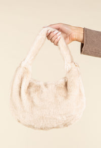Faux Fur Shoulder Bag