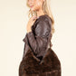 Faux Fur Slouch Bag