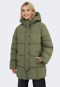 Longline Puffer Coat