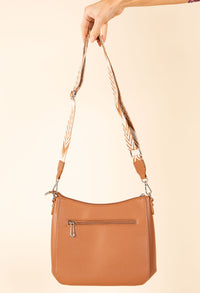 Faux Leather Cross Body Bag