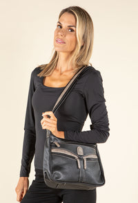 Multi Pocket Cross Body Bag