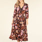 Iris Floral Print Midi Dress