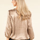 Caviar Satin Touch Blouse