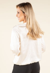 Caviar Satin Touch Blouse