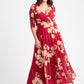 Elisabeth Bolero Wrap Curve+ Maxi Dress