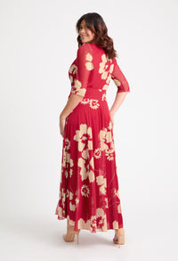 Elisabeth Bolero Wrap Curve+ Maxi Dress