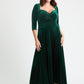 Elisabeth Bolero Wrap Curve+ Maxi Dress
