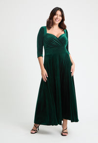 Elisabeth Bolero Wrap Curve+ Maxi Dress