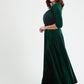 Elisabeth Bolero Wrap Curve+ Maxi Dress