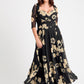 Elisabeth Bolero Wrap Curve+ Maxi Dress