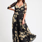 Elisabeth Bolero Wrap Curve+ Maxi Dress