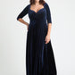 Elisabeth Bolero Wrap Curve+ Maxi Dress