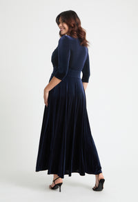 Elisabeth Bolero Wrap Curve+ Maxi Dress