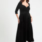 Elisabeth Bolero Wrap Curve+ Maxi Dress