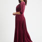 Elisabeth Bolero Wrap Curve+ Maxi Dress