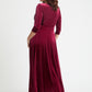 Elisabeth Bolero Wrap Curve+ Maxi Dress