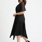Julie Flock Hanky Hem Curve+ Dress