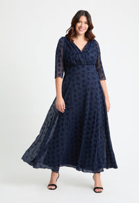 Verity Curve+ Maxi Dress