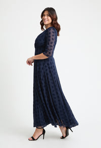 Verity Curve+ Maxi Dress