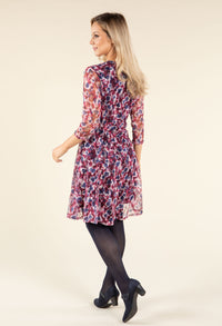 Scallop Neckline Lace Dress