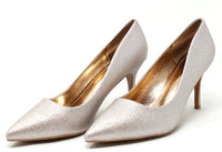 Shimmer Court Heel
