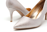 Shimmer Court Heel