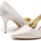 Shimmer Court Heel