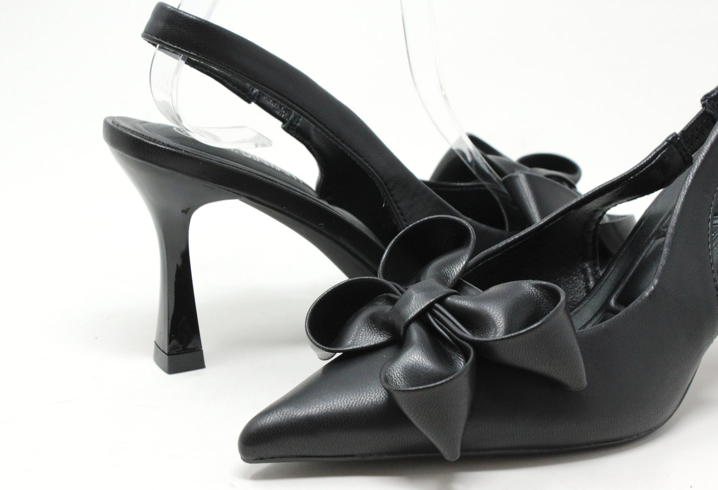 Floral Bow Sling Back