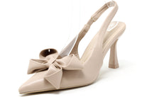 Floral Bow Sling Back