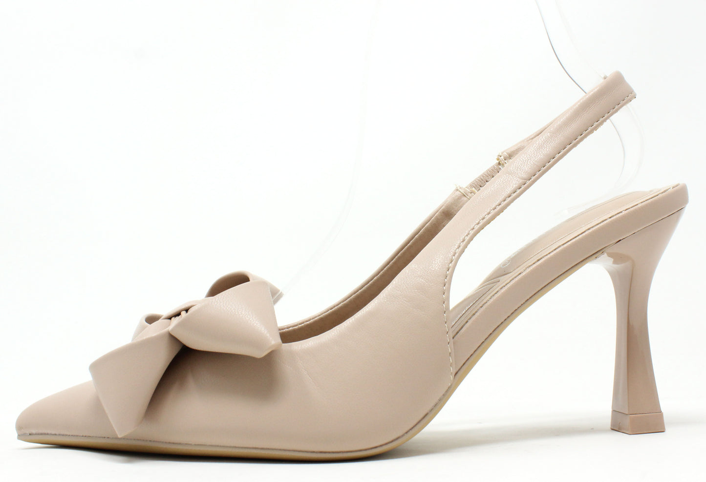 Floral Bow Sling Back