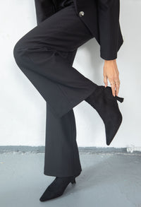 Faux Suede Ankle Boot