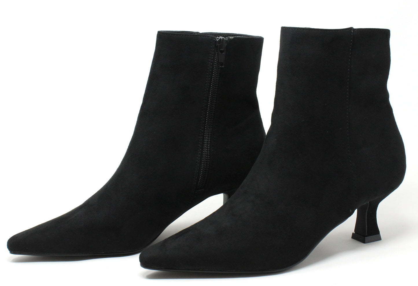 Faux Suede Ankle Boot