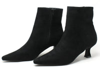 Faux Suede Ankle Boot