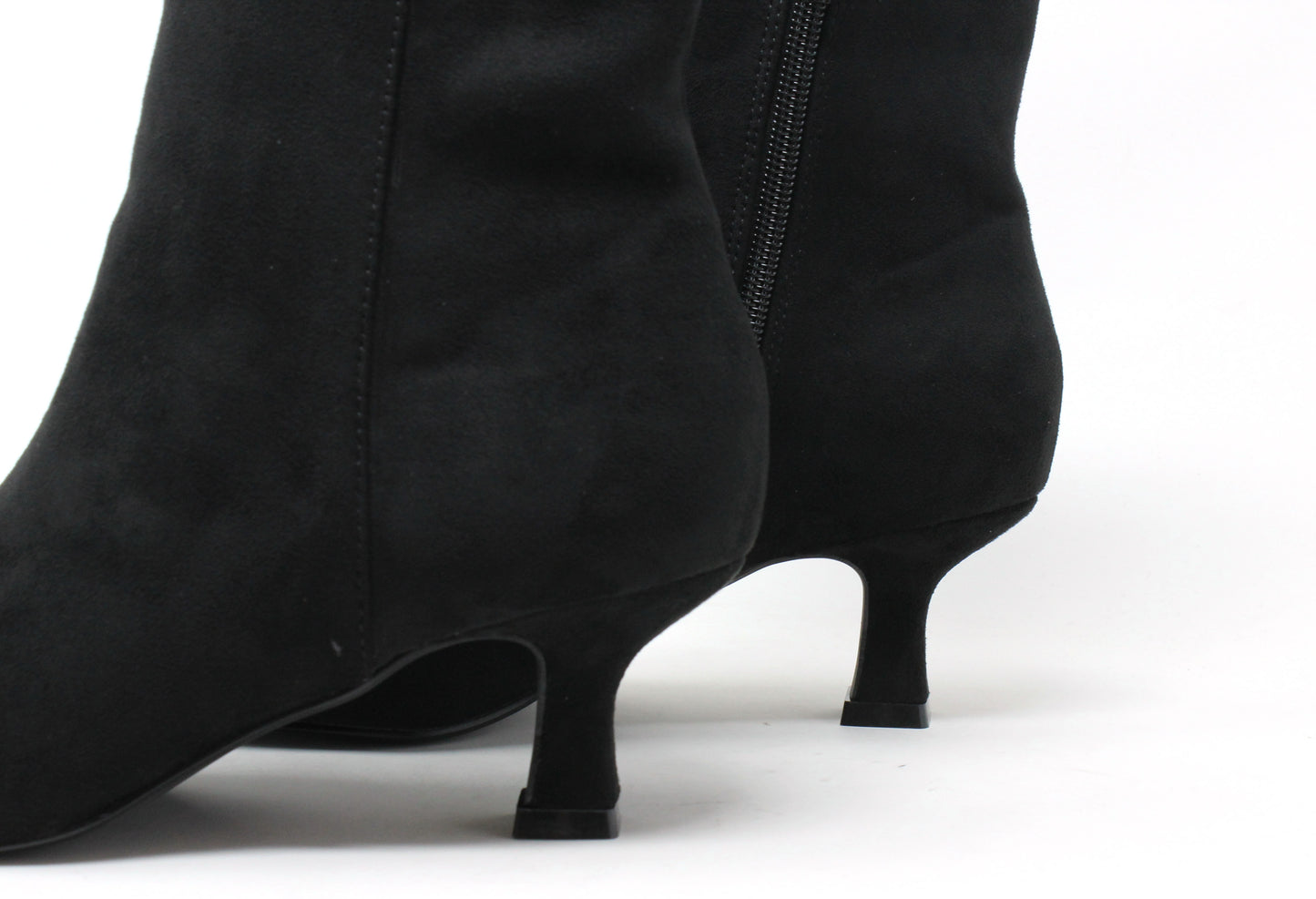 Faux Suede Ankle Boot