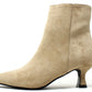 Faux Suede Ankle Boot