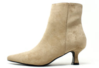 Faux Suede Ankle Boot