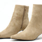 Faux Suede Ankle Boot