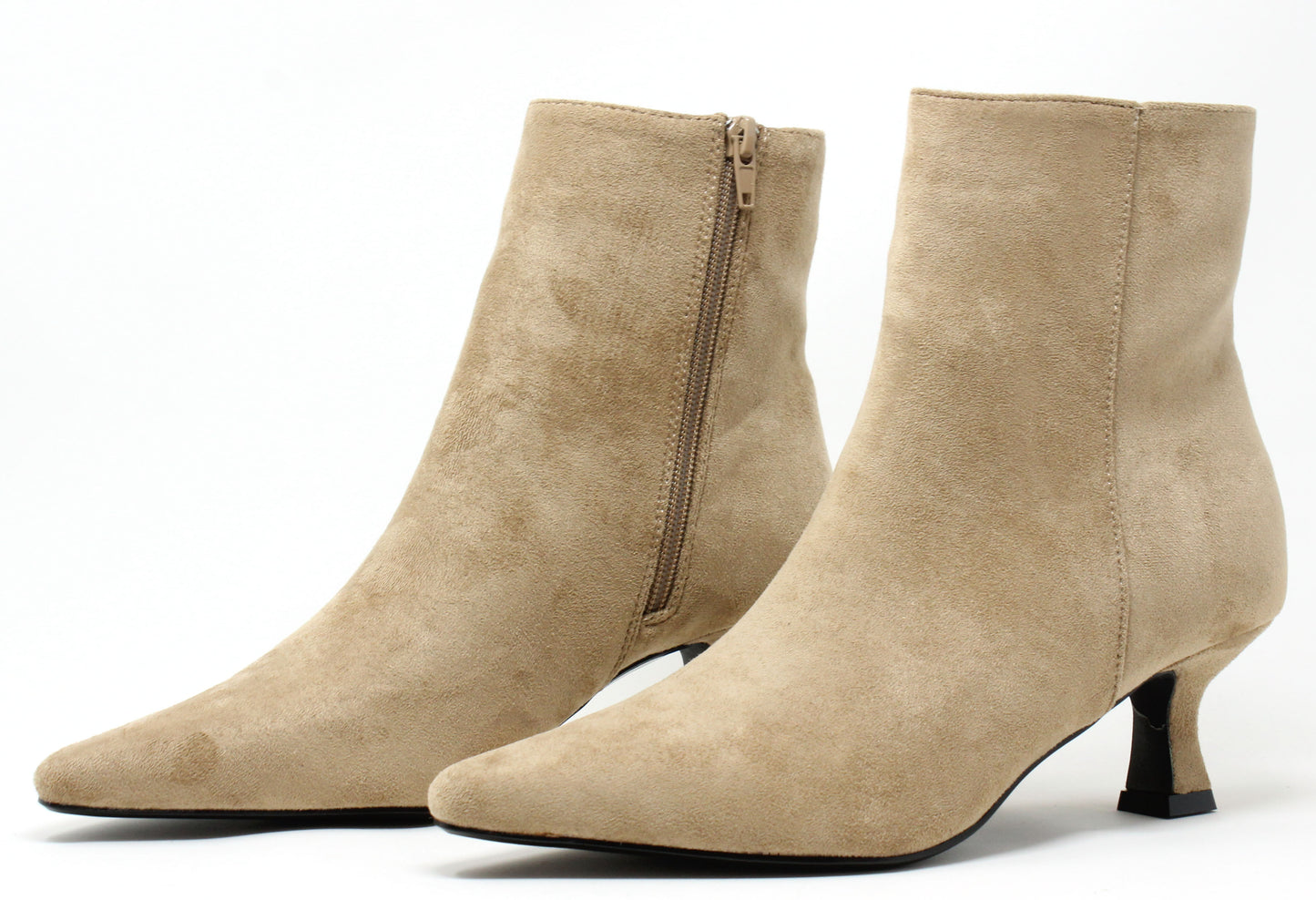 Faux Suede Ankle Boot