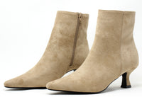 Faux Suede Ankle Boot