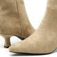 Faux Suede Ankle Boot