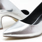 Metallic Court Heel