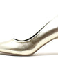 Metallic Court Heel